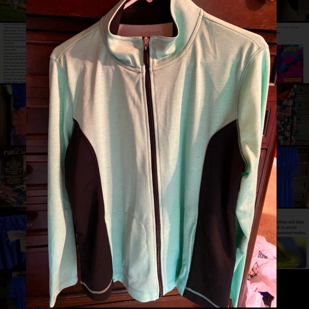 Kim Rogers zip up jacket